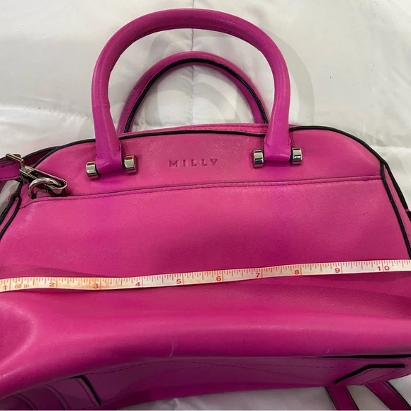 PRICE ⬇️ • MILLY - Hot Pink Crossbody Bag - Small - - Picture 7 of 10